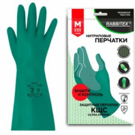 Перчатки нитриловые КЩС, ULTRA STRONG, хим. устойчивые, с хлопковым напылением, зеленые, р-р 8-8,5 M (средний), RABBITEX (РАББИТЕКС), 700911 Перчатки нитриловые КЩС, ULTRA STRONG, хим. устойчивые, с хлопковым напылением, зеленые, р-р 8-8,5 M (средний), RABBITEX (РАББИТЕКС), 700911