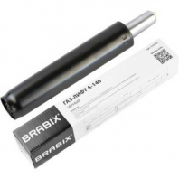 Газлифт BRABIX A-140 стандартный, черный, длина в открытом виде 413 мм, d50 мм, класс 2, 532002 Газлифт BRABIX A-140 стандартный, черный, длина в открытом виде 413 мм, d50 мм, класс 2, 532002