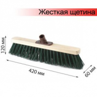 Щетка для уборки техническая, ширина 40 см, жесткая щетина 8 см, дерево, еврорезьба, LAIMA EXPERT, 605373 Щетка для уборки техническая, ширина 40 см, жесткая щетина 8 см, дерево, еврорезьба, LAIMA EXPERT, 605373