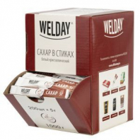 Сахар порционный OFFICE-BOX WELDAY (ВЭЛДЭЙ) в стиках по 5 г, 200 штук, 1 кг, 624095 Сахар порционный OFFICE-BOX WELDAY (ВЭЛДЭЙ) в стиках по 5 г, 200 штук, 1 кг, 624095