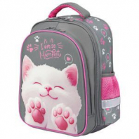Ранец BRAUBERG KIDS STANDARD, 2 отделения, "Кот-мурлыка", 36х28х14 см, 274427 Ранец BRAUBERG KIDS STANDARD, 2 отделения, "Кот-мурлыка", 36х28х14 см, 274427
