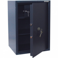 Сейф BRABIX "КМ-620Т", 620х430х375 мм, 35 кг, ключевой замок + полка, трейзер, крепление к стене, 291167 Сейф BRABIX "КМ-620Т", 620х430х375 мм, 35 кг, ключевой замок + полка, трейзер, крепление к стене, 291167