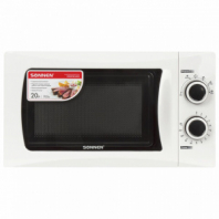 Микроволновая печь SONNEN MW2070H-6MW, 20 л, 700 Вт, таймер, механическое управление, белая, 454652 Микроволновая печь SONNEN MW2070H-6MW, 20 л, 700 Вт, таймер, механическое управление, белая, 454652