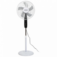 Вентилятор напольный, 3 режима, пульт ДУ, SONNEN TF-45W-40-520, d=40 см, 45 Вт, белый, 454788 Вентилятор напольный, 3 режима, пульт ДУ, SONNEN TF-45W-40-520, d=40 см, 45 Вт, белый, 454788