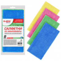 Салфетки из МИКРОФИБРЫ 30х30 см, КОМПЛЕКТ 8 шт., ULTRASONIC COLOUR HACCP, 220 г/м2, LAIMA HOME, 608225 Салфетки из МИКРОФИБРЫ 30х30 см, КОМПЛЕКТ 8 шт., ULTRASONIC COLOUR HACCP, 220 г/м2, LAIMA HOME, 608225