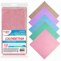 Салфетки из МИКРОФИБРЫ ПЛЮШЕВОЙ 30х30 см, КОМПЛЕКТ 10 шт., PASTEL, ассорти, 250 г/м2, LAIMA HOME, 608445 Салфетки из МИКРОФИБРЫ ПЛЮШЕВОЙ 30х30 см, КОМПЛЕКТ 10 шт., PASTEL, ассорти, 250 г/м2, LAIMA HOME, 608445