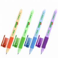 Ручка стираемая гелевая с эргономичным грипом BRAUBERG KIDS "RESTART COLOR", СИНЯЯ, игольчатый пишущий узел 0,5 мм, линия 0,35 мм, 144097 Ручка стираемая гелевая с эргономичным грипом BRAUBERG KIDS "RESTART COLOR", СИНЯЯ, игольчатый пишущий узел 0,5 мм, линия 0,35 мм, 144097
