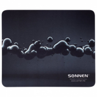 Коврик для мыши SONNEN "DROPS", резина + ткань, 220х180х3 мм, 513290 Коврик для мыши SONNEN "DROPS", резина + ткань, 220х180х3 мм, 513290