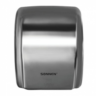 Сушилка для рук SONNEN HD-230S, 2100 Вт, нержавеющая сталь, антивандальная, хром, 604195 Сушилка для рук SONNEN HD-230S, 2100 Вт, нержавеющая сталь, антивандальная, хром, 604195