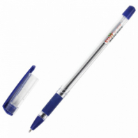 Ручка шариковая масляная с грипом STAFF "Basic OBP-11", СИНЯЯ, узел 1 мм, линия письма 0,5 мм, 143744 Ручка шариковая масляная с грипом STAFF "Basic OBP-11", СИНЯЯ, узел 1 мм, линия письма 0,5 мм, 143744