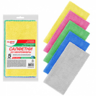 Салфетки из МИКРОФИБРЫ 25х25 см, КОМПЛЕКТ 5 шт., ULTRASONIC MULTI COLOUR, 220 г/м2, LAIMA HOME, 608216 Салфетки из МИКРОФИБРЫ 25х25 см, КОМПЛЕКТ 5 шт., ULTRASONIC MULTI COLOUR, 220 г/м2, LAIMA HOME, 608216