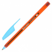 Ручка шариковая BRAUBERG X-30 ORANGE, СИНЯЯ, мягкое письмо, пишущий узел 1 мм, линия письма 0,5 мм, 144333 Ручка шариковая BRAUBERG X-30 ORANGE, СИНЯЯ, мягкое письмо, пишущий узел 1 мм, линия письма 0,5 мм, 144333