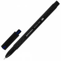 Ручка шариковая масляная BRAUBERG "BLACK PEN", СИНЯЯ, игольчатый узел 0,7 мм, линия письма 0,35 мм, 144325 Ручка шариковая масляная BRAUBERG "BLACK PEN", СИНЯЯ, игольчатый узел 0,7 мм, линия письма 0,35 мм, 144325