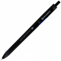 Ручка шариковая масляная автоматическая BRAUBERG "Extra Glide RT SOFT BLK", СИНЯЯ, игольчатый наконечник 0,7 мм, линия 0,5 мм, 144261 Ручка шариковая масляная автоматическая BRAUBERG "Extra Glide RT SOFT BLK", СИНЯЯ, игольчатый наконечник 0,7 мм, линия 0,5 мм, 144261