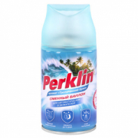 Сменный баллон 250 мл PERKLIN (ПЕРКЛИН) "Тропический бриз", для автоматических освежителей, универсальный, 609802 Сменный баллон 250 мл PERKLIN (ПЕРКЛИН) "Тропический бриз", для автоматических освежителей, универсальный, 609802