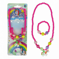Украшения для девочек "Unicorn Bijou. ЕДИНОРОГ" НАБОР, бусы и браслет, 1TOY, Т19137 Украшения для девочек "Unicorn Bijou. ЕДИНОРОГ" НАБОР, бусы и браслет, 1TOY, Т19137