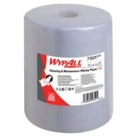 Бумага протирочная KIMBERLY-CLARK Wypall L20, 500 листов в рулоне, 33х38 см, 2-слойная, голубая, 7301 Бумага протирочная KIMBERLY-CLARK Wypall L20, 500 листов в рулоне, 33х38 см, 2-слойная, голубая, 7301