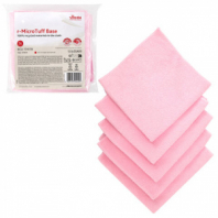 Салфетки VILEDA PROFESSIONAL "МикроТафф Бейс" КОМПЛЕКТ 5 шт., микрофибра, красный, 36х36 см, 174178 Салфетки VILEDA PROFESSIONAL "МикроТафф Бейс" КОМПЛЕКТ 5 шт., микрофибра, красный, 36х36 см, 174178