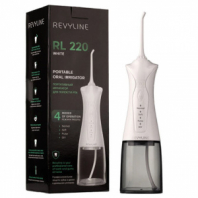 Ирригатор для полости рта REVYLINE RL 220, емкость резервуара 0,3 л, 2 насадки, белый, 7943 Ирригатор для полости рта REVYLINE RL 220, емкость резервуара 0,3 л, 2 насадки, белый, 7943