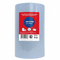 Протирочный нетканый материал HACCPER W 80 "Extra Strong Blue", 400 листов, 32х30 см, 56 г/м2, 930800 Протирочный нетканый материал HACCPER W 80 "Extra Strong Blue", 400 листов, 32х30 см, 56 г/м2, 930800