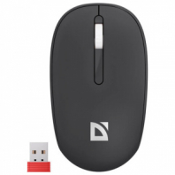 Мышь беспроводная DEFENDER Smart MM-396, 1600 dpi, 2 кнопки + 1 колесо-кнопка, оптическая, черная, 52396 Мышь беспроводная DEFENDER Smart MM-396, 1600 dpi, 2 кнопки + 1 колесо-кнопка, оптическая, черная, 52396