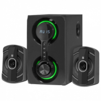Колонки компьютерные DEFENDER Eclipse, 2.1, 40 Вт, Bluetooth, FM, USB, SD, AUX, черные, 65593 Колонки компьютерные DEFENDER Eclipse, 2.1, 40 Вт, Bluetooth, FM, USB, SD, AUX, черные, 65593