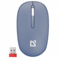 Мышь беспроводная DEFENDER Smart MM-396, 1600 dpi, 2 кнопки + 1 колесо-кнопка, оптическая, синяя, 52397 Мышь беспроводная DEFENDER Smart MM-396, 1600 dpi, 2 кнопки + 1 колесо-кнопка, оптическая, синяя, 52397