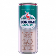 Напиток ГАЗИРОВАННЫЙ BORJOMI "Flavored Water Вишня-Гранат" 0,33 л, Грузия, BR000231