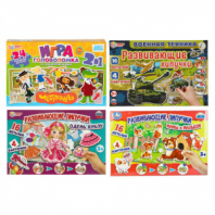 Игра развивающая с липучками, АССОРТИ, УМНЫЕ ИГРЫ