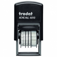 Датер-мини месяц ЦИФРАМИ ДЛЯ БАНКА, оттиск 20х3,8 мм, синий,TRODAT IDEAL 4810P2, корпус черный, подушка, 218614 Датер-мини месяц ЦИФРАМИ ДЛЯ БАНКА, оттиск 20х3,8 мм, синий,TRODAT IDEAL 4810P2, корпус черный, подушка, 218614