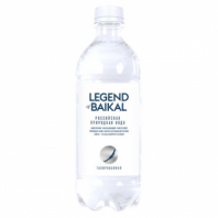Вода ГАЗИРОВАННАЯ питьевая LEGEND OF BAIKAL, 0,5 л