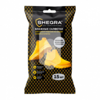 Салфетки влажные для обуви из замши, велюра, нубука, 15 шт., SHEGRA (ШЕГРА), 703268 Салфетки влажные для обуви из замши, велюра, нубука, 15 шт., SHEGRA (ШЕГРА), 703268