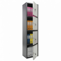 Шкаф металлический для документов AIKO "SL-185/4" ГРАФИТ, 1800х460х340 мм, 37 кг, S10799182502 Шкаф металлический для документов AIKO "SL-185/4" ГРАФИТ, 1800х460х340 мм, 37 кг, S10799182502