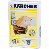 Мешки для сбора пыли KARCHER, комплект 5 шт., бумажные, +1 микрофильтр, для пылесоса SE 5.100, 6.904-143.0 Мешки для сбора пыли KARCHER, комплект 5 шт., бумажные, +1 микрофильтр, для пылесоса SE 5.100, 6.904-143.0