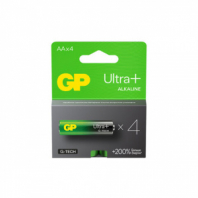 Батарейки КОМПЛЕКТ 4 шт., GP Ultra Plus G-Tech, AA (LR6), алкалиновые, пальчиковые, 15AUPA21-2CRSB4 Батарейки КОМПЛЕКТ 4 шт., GP Ultra Plus G-Tech, AA (LR6), алкалиновые, пальчиковые, 15AUPA21-2CRSB4