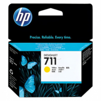 Картридж струйный для плоттера HP (CZ132A) DesignJet T120/T520, №711, желтый, оригинальный Картридж струйный для плоттера HP (CZ132A) DesignJet T120/T520, №711, желтый, оригинальный