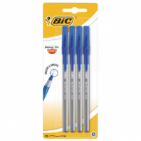 Ручки шариковые с грипом BIC "Round Stic Exact", НАБОР 4 шт., СИНИЕ, линия письма 0,28 мм, блистер, 932857 Ручки шариковые с грипом BIC "Round Stic Exact", НАБОР 4 шт., СИНИЕ, линия письма 0,28 мм, блистер, 932857