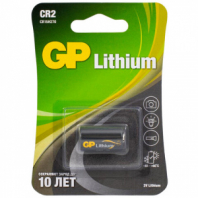 Батарейка GP Lithium CR2E, литиевая, 1 шт., блистер, 3В, CR2E-2CR1 Батарейка GP Lithium CR2E, литиевая, 1 шт., блистер, 3В, CR2E-2CR1