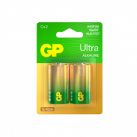 Батарейки КОМПЛЕКТ 2 шт., GP Ultra G-Tech, С (LR14, 14А), алкалиновые, блистер, 14AU-2CR2 Батарейки КОМПЛЕКТ 2 шт., GP Ultra G-Tech, С (LR14, 14А), алкалиновые, блистер, 14AU-2CR2