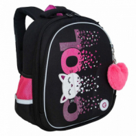 Ранец GRIZZLY анатомическая спинка, c брелоком, для девочек, COOL, 36х28х20 см, RAz-486-4/1 Ранец GRIZZLY анатомическая спинка, c брелоком, для девочек, COOL, 36х28х20 см, RAz-486-4/1
