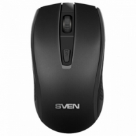 Мышь беспроводная SVEN RX-220W, 3 кнопки + 1 колесо-кнопка, оптическая, чёрная, SV-016227 Мышь беспроводная SVEN RX-220W, 3 кнопки + 1 колесо-кнопка, оптическая, чёрная, SV-016227