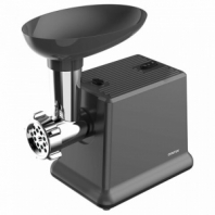 Мясорубка CENTEK CT-1624, 2000 Вт, производительность 2 кг/мин, 4 насадки, реверс, черный Мясорубка CENTEK CT-1624, 2000 Вт, производительность 2 кг/мин, 4 насадки, реверс, черный