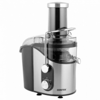 Соковыжималка CENTEK CT-1212, 1200 Вт, стакан 1,1 л, емкость для жмыха 1,7 л, металл, сталь/черный Соковыжималка CENTEK CT-1212, 1200 Вт, стакан 1,1 л, емкость для жмыха 1,7 л, металл, сталь/черный