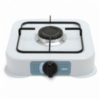 Настольная газовая плита CENTEK CT-1520, 1 конфорка, сменная форсунка (баллон/магистраль), белая Настольная газовая плита CENTEK CT-1520, 1 конфорка, сменная форсунка (баллон/магистраль), белая