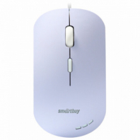 Мышь проводная бесшумная SMARTBUY 288-V, USB, 3 кнопки + 1 колесо, оптическая, сиреневая, 06819, SBM-288-V Мышь проводная бесшумная SMARTBUY 288-V, USB, 3 кнопки + 1 колесо, оптическая, сиреневая, 06819, SBM-288-V