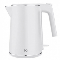 Чайник электрический с двойными стенками BQ (БИ-КЬЮ) KT1716P, 1 л, 1800 Вт, белый, 86199027 Чайник электрический с двойными стенками BQ (БИ-КЬЮ) KT1716P, 1 л, 1800 Вт, белый, 86199027
