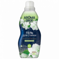 Гель для стирки 2 в 1, 1000 г, AROMA DROP "Жасмин и ветивер", 25291 Гель для стирки 2 в 1, 1000 г, AROMA DROP "Жасмин и ветивер", 25291
