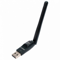 Сетевой адаптер Wi-Fi GEMBIRD 150 Мбит, с антенной, USB, 802.11b/g/n, MT7601, WNP-UA-011 Сетевой адаптер Wi-Fi GEMBIRD 150 Мбит, с антенной, USB, 802.11b/g/n, MT7601, WNP-UA-011