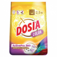 Стиральный порошок для всех типов стирки и тканей 2,5 кг, DOSIA "Optima Color", 3280105 Стиральный порошок для всех типов стирки и тканей 2,5 кг, DOSIA "Optima Color", 3280105
