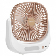 Вентилятор настольный CENTEK CT-5041, USB-питание, 3 режима, LED-подсветка, d=10 см, 5 Вт, белый Вентилятор настольный CENTEK CT-5041, USB-питание, 3 режима, LED-подсветка, d=10 см, 5 Вт, белый
